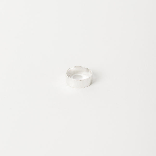 Medium Hammered Ring